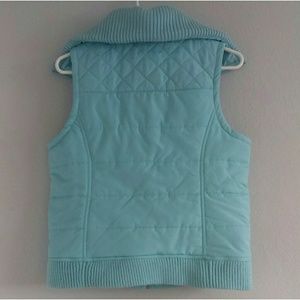 Daisy Fuentes Jackets & Coats - Light Blue Vest Daisy Fuentes Jackets & Coats - Light Blue Vest